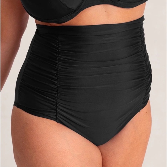Shapermint NEW High-Waisted Control Bikini Bottom In Black Size 3XL - Picture 2 of 13